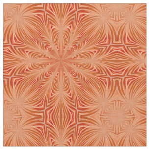 Orange Burst Fabric