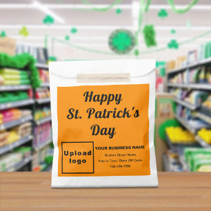 Orange Business Brand, St. Patrick's Day, Favour Bag