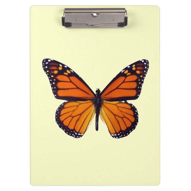 Orange Butterfly Clipboard (Front)