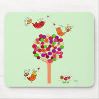 Orange Button Tree