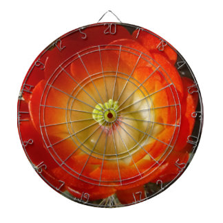 Orange-Cactus-flower Dartboard