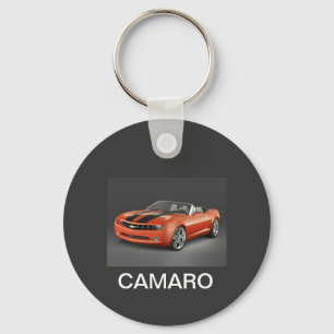ORANGE CAMARO KEY RING