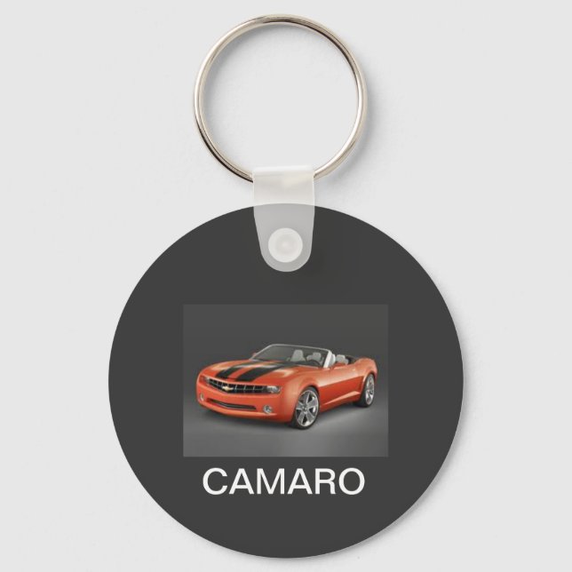 ORANGE CAMARO KEY RING (Front)