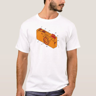 orange camera T-Shirt