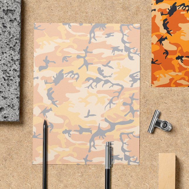 Orange Camo, Camouflage, Military, Army Flyer (Creator Uploaded)