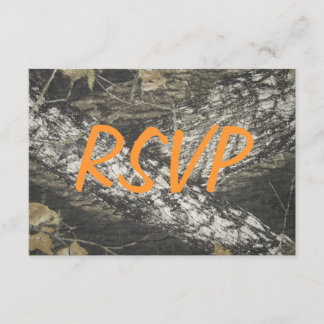 Orange Camo RSVP