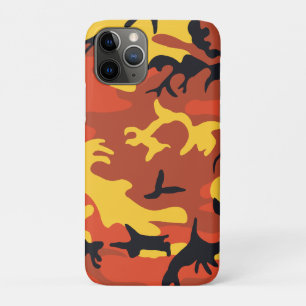 Orange Camouflage Barely There™ iPhone 4 Case
