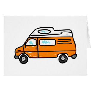 Orange Campervan