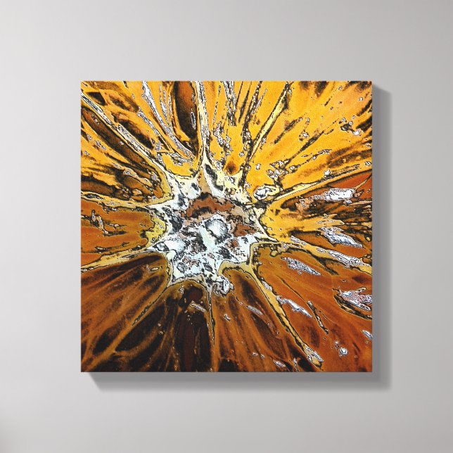 ORANGE CANVAS PRINT (Front)