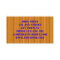 Orange Cardboard Business Card Template