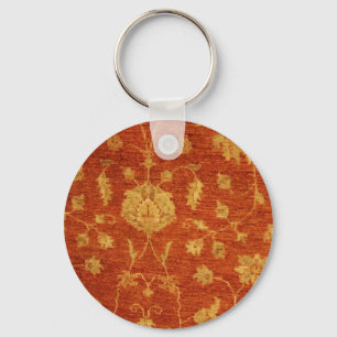 Orange Carpet Tin Man Key Ring