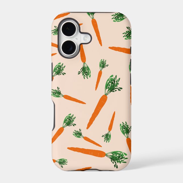 Orange Carrot Pattern (Back)