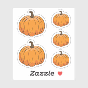 Orange Cartoon Pumpkin Illustration