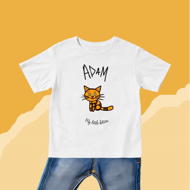 Orange cat baby T-Shirt (Creator Uploaded)