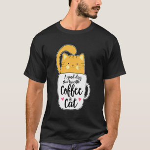 Orange Cat Coffee Mug Cat T-Shirt