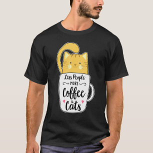 Orange Cat Coffee Mug Introvert Cat Women T-Shirt