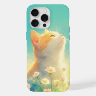 Orange Cat Daydream iPhone 15 Pro Max Case