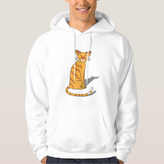 Orange Cat Hoodie