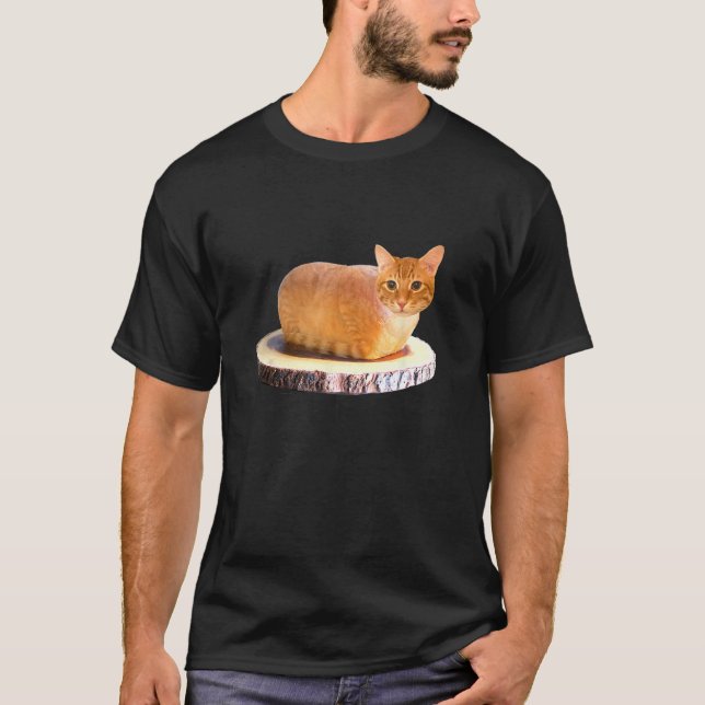 Orange Cat Loaf T-Shirt (Front)