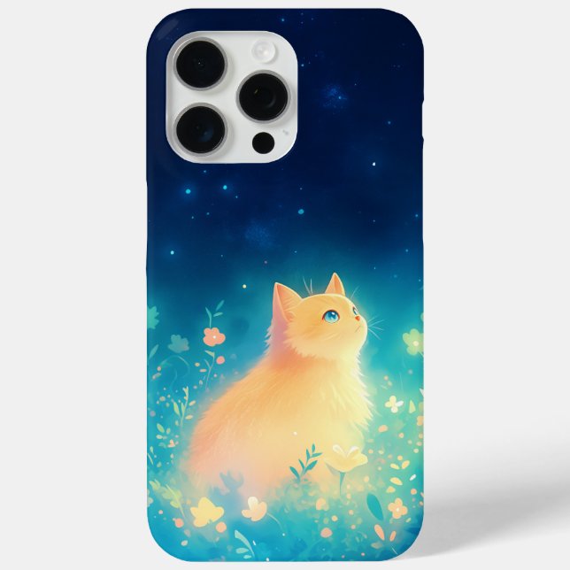 Orange Cat Mystical Garden Case-Mate iPhone Case (Back)