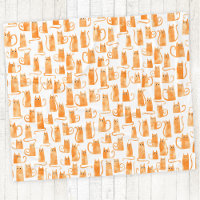 Orange Cat Pattern