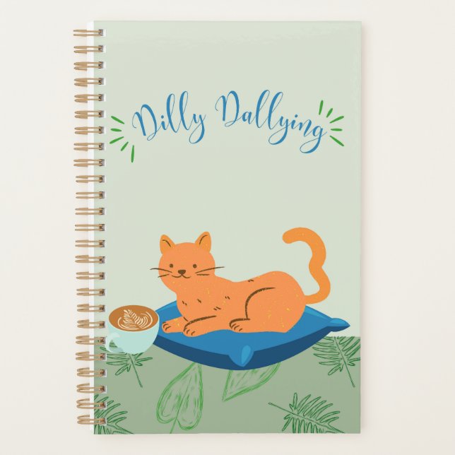 Orange Cat Planner (Front)