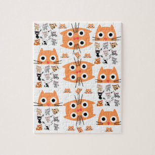 Orange Cats Jigsaw Puzzle