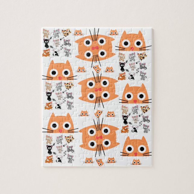 Orange Cats Jigsaw Puzzle (Vertical)