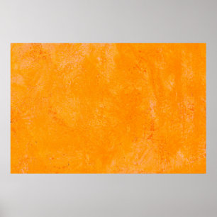 Orange cement surface,  abstract pattern backgroun poster