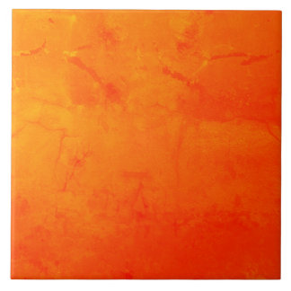 Orange Ceramic Tile