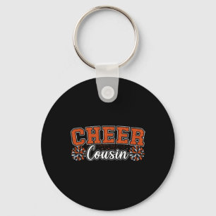 Orange Cheer Cousin My Favourite Cheerleader Calls Key Ring