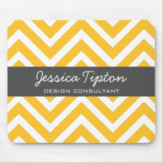 Orange Chevron Mousepad | TBM
