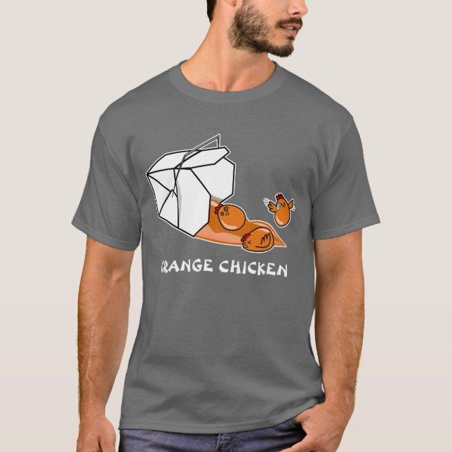 Orange Chicken Escape T-Shirt (Front)