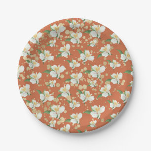Orange Chicken Recipe Paper Plate