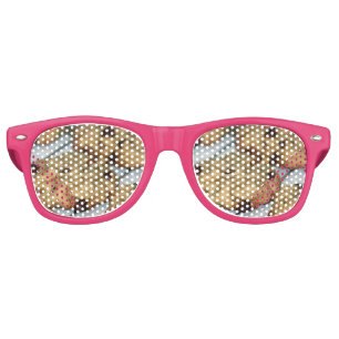Orange Chocolate Chip Cookies Retro Sunglasses