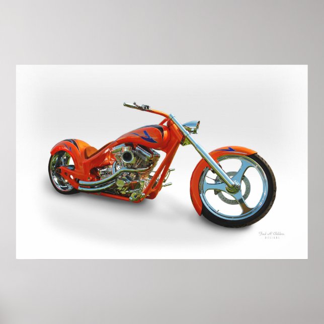 orange chopper poster (Front)
