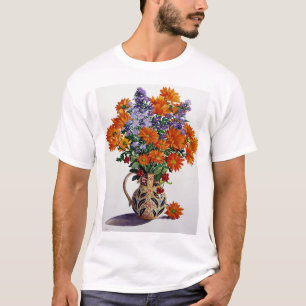 Orange Chrysanthemums T-Shirt