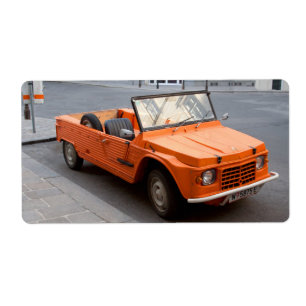 Orange Citroen Mehari