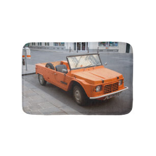 Orange Citroen Mehari Bath Mat