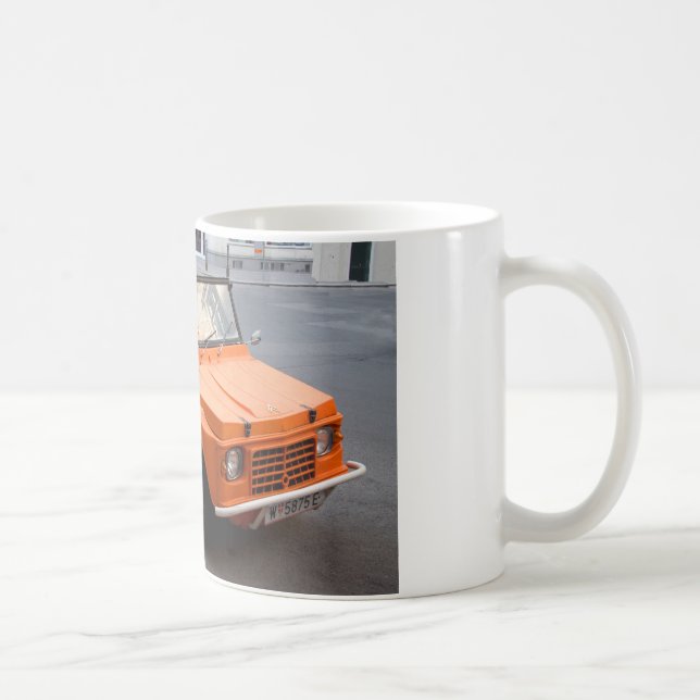 Orange Citroen Mehari Coffee Mug (Right)