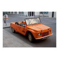 Orange Citroen Mehari