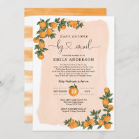 Orange Citrus Cutie Baby Shower By Mail Quarantine