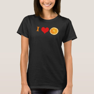 Orange Citrus Fruit   T-Shirt