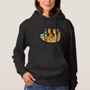 Orange Citrus Sloth Hoodie