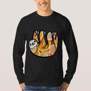 Orange Citrus Sloth T-Shirt
