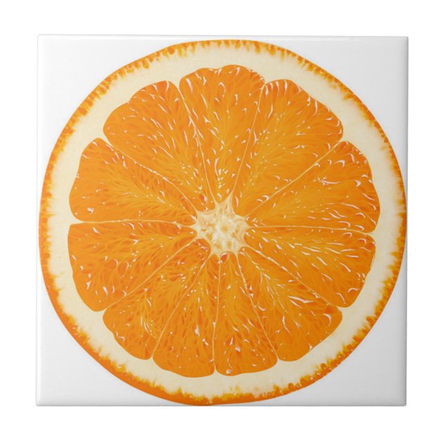 Orange citrus tile (Front)