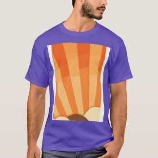 Orange Clouds 1 T-Shirt