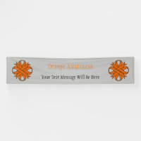 Orange Clover Ribbon by Kenneth Yoncich