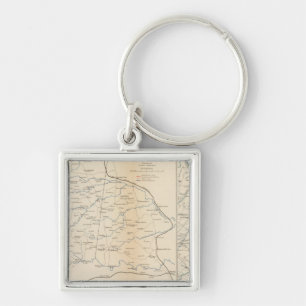 Orange Co, Va, Mine Run, Rapidan River Key Ring