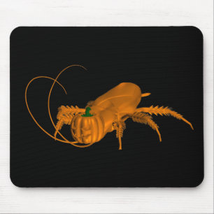 Orange Cockroach Mouse Pad